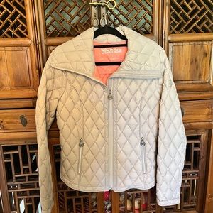 MICHAEL KORS FITTED QUILTED PUFFER JACKET SIZE SMALL WOMENS NWOT